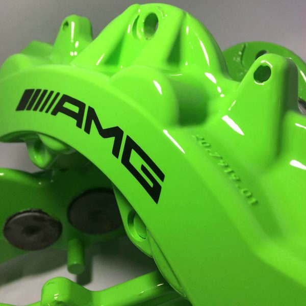 Porsche Yellow Brake Caliper Painting Kit BCS Automotive Brake