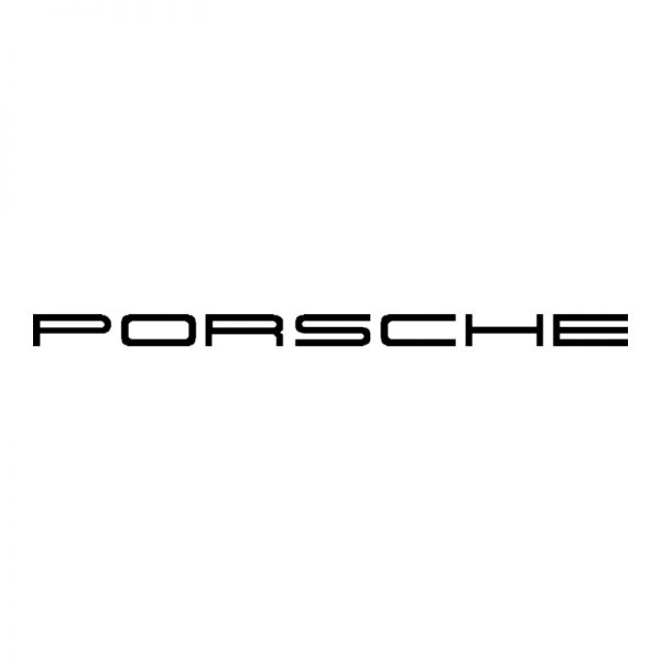 Porsche brake caliper logo design