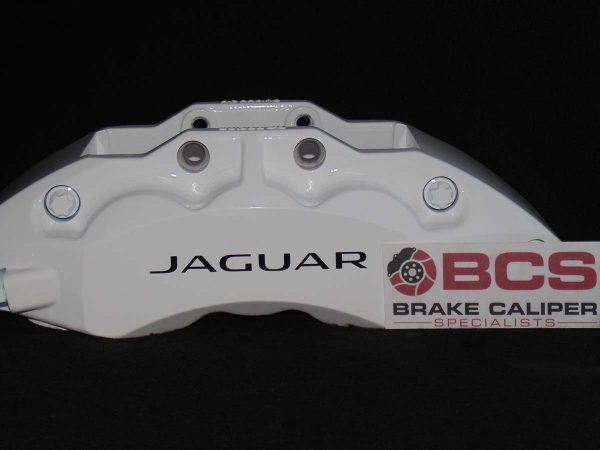 White brake caliper paint 6 Jaguar brake calipers painted in white caliper painting kit
