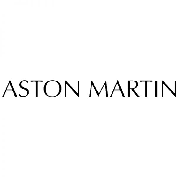 Aston Martin brake caliper decal logo