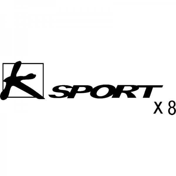 K-Sport X8 brake caliper decal