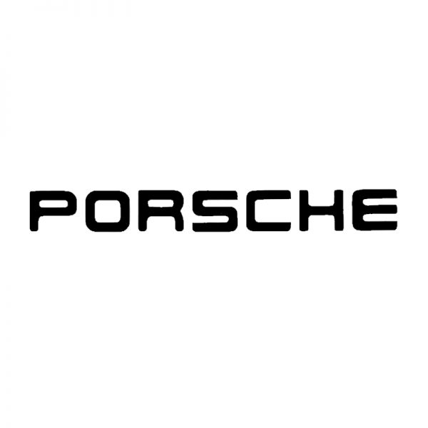 Porsche (old) brake caliper logo design