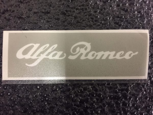 Alfa Romeo brake caliper stencil Alfa Romeo brake caliper stencil