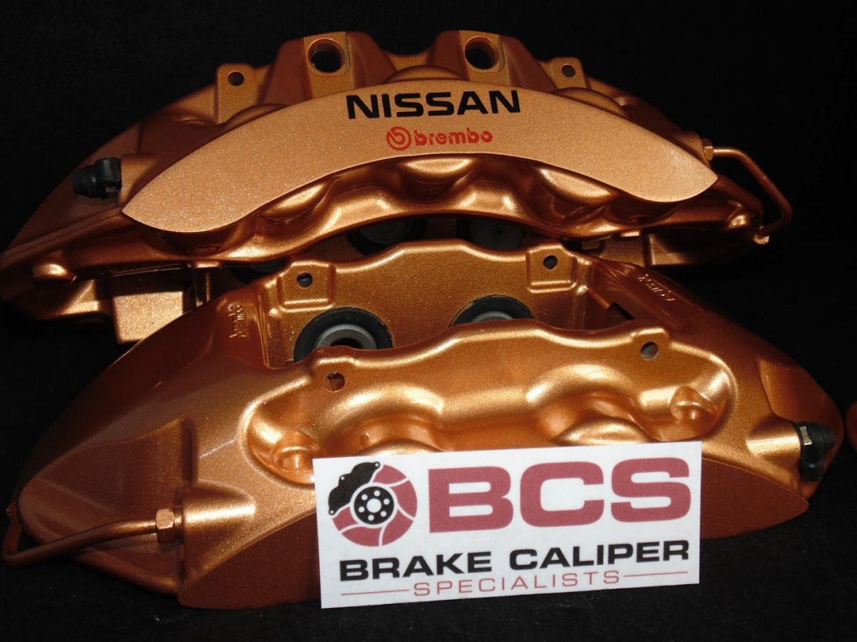 Nissan Brembo Gold Pro Brake Caliper Painting Kit