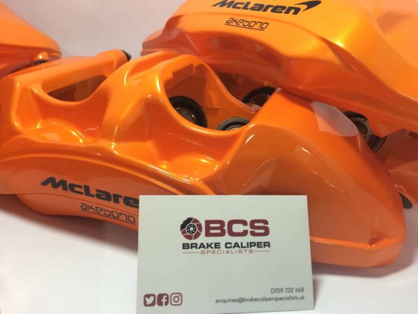mclaren brake caliper refurbishment McLaren P1 GTR brake calipers