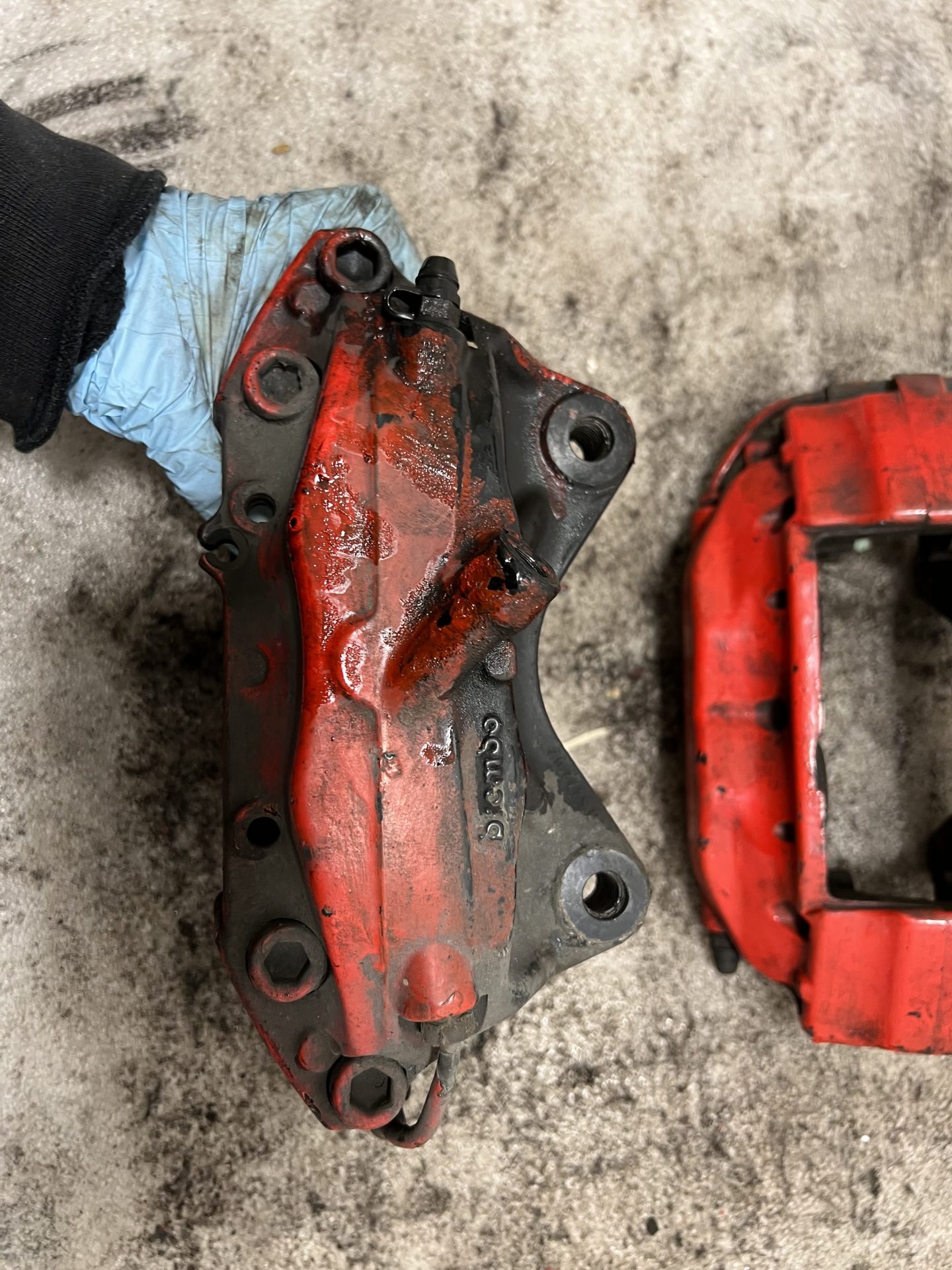 1999 BMW 840ci Brake Calipers Refurbishment