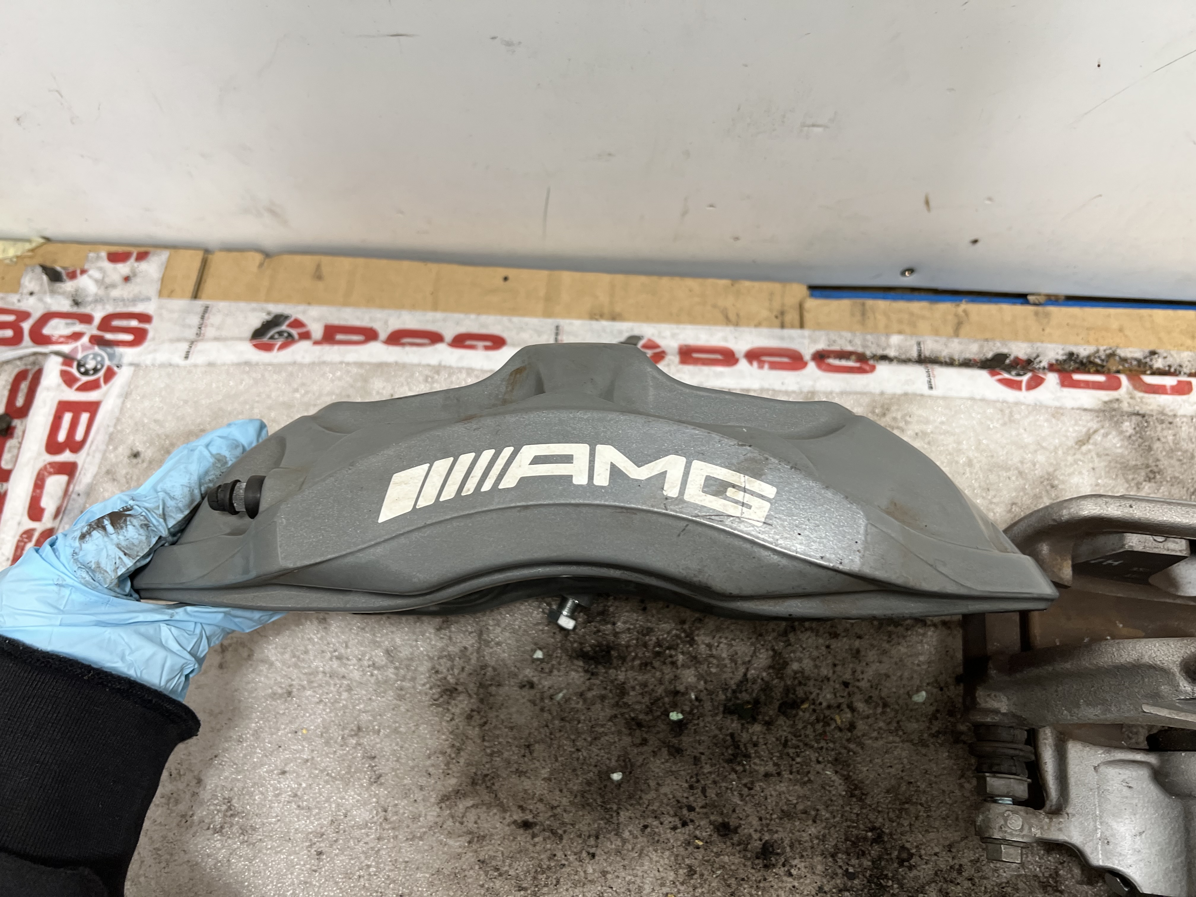 Mercedes Benz AMG Brake Caliper Before 5