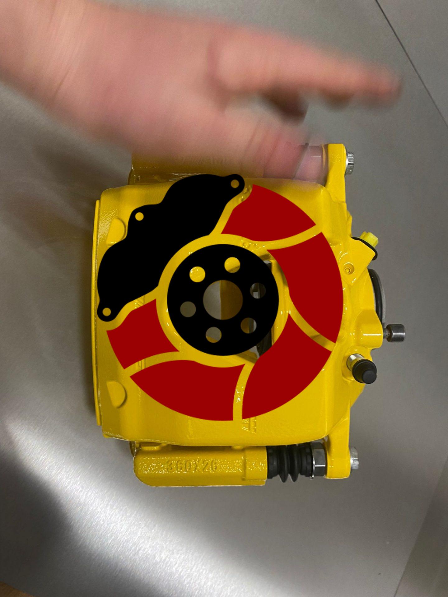 Mercedes Benz AMG Brake Calipers After 1