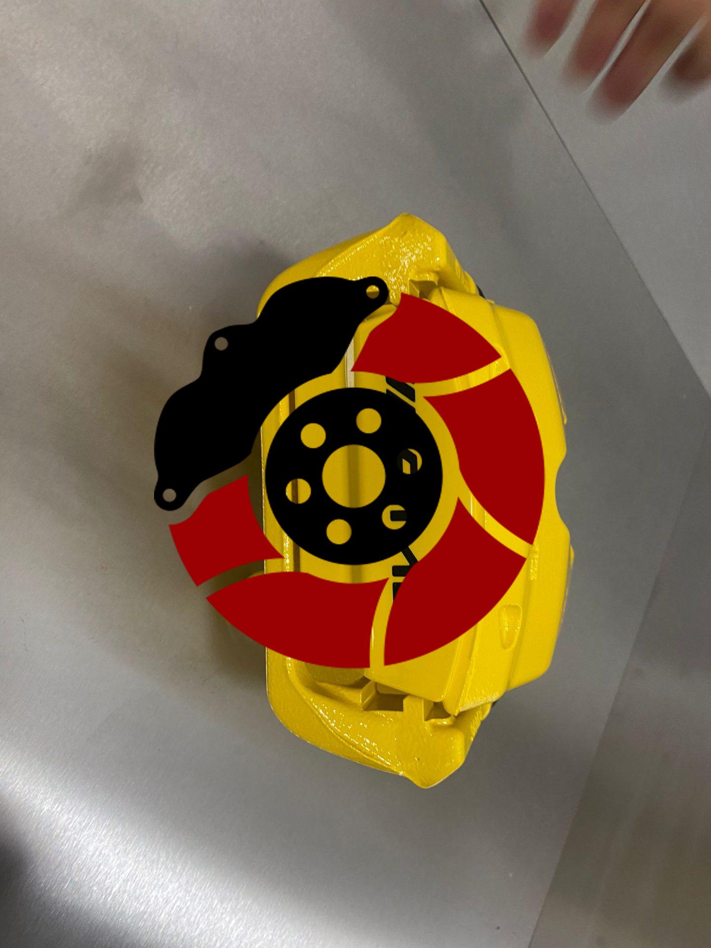 Mercedes Benz AMG Brake Calipers After 14