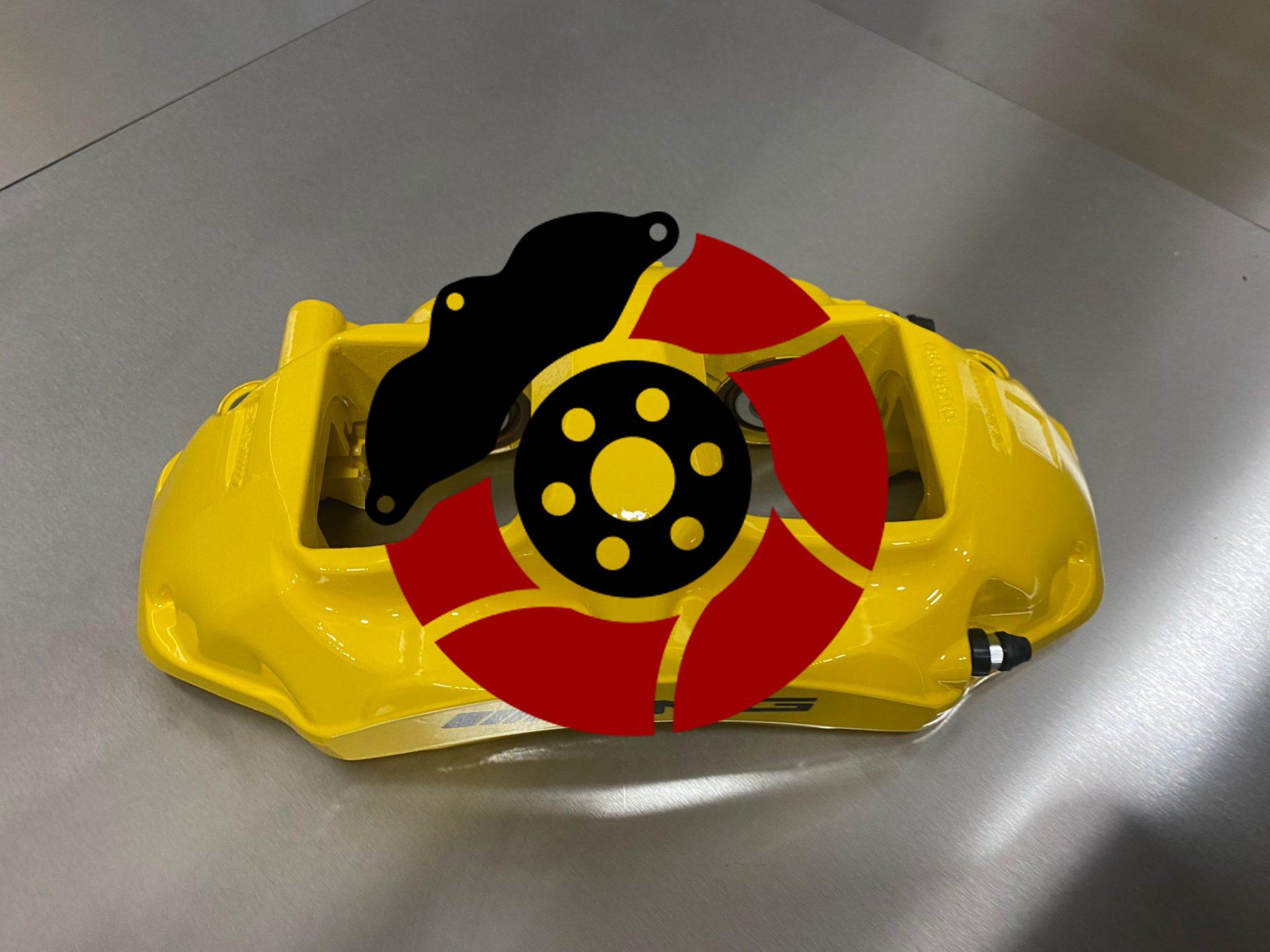 Mercedes Benz AMG Brake Calipers After 15