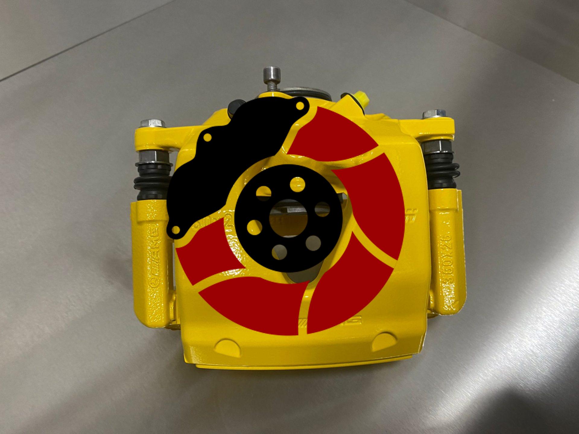 Mercedes Benz AMG Brake Calipers After 2