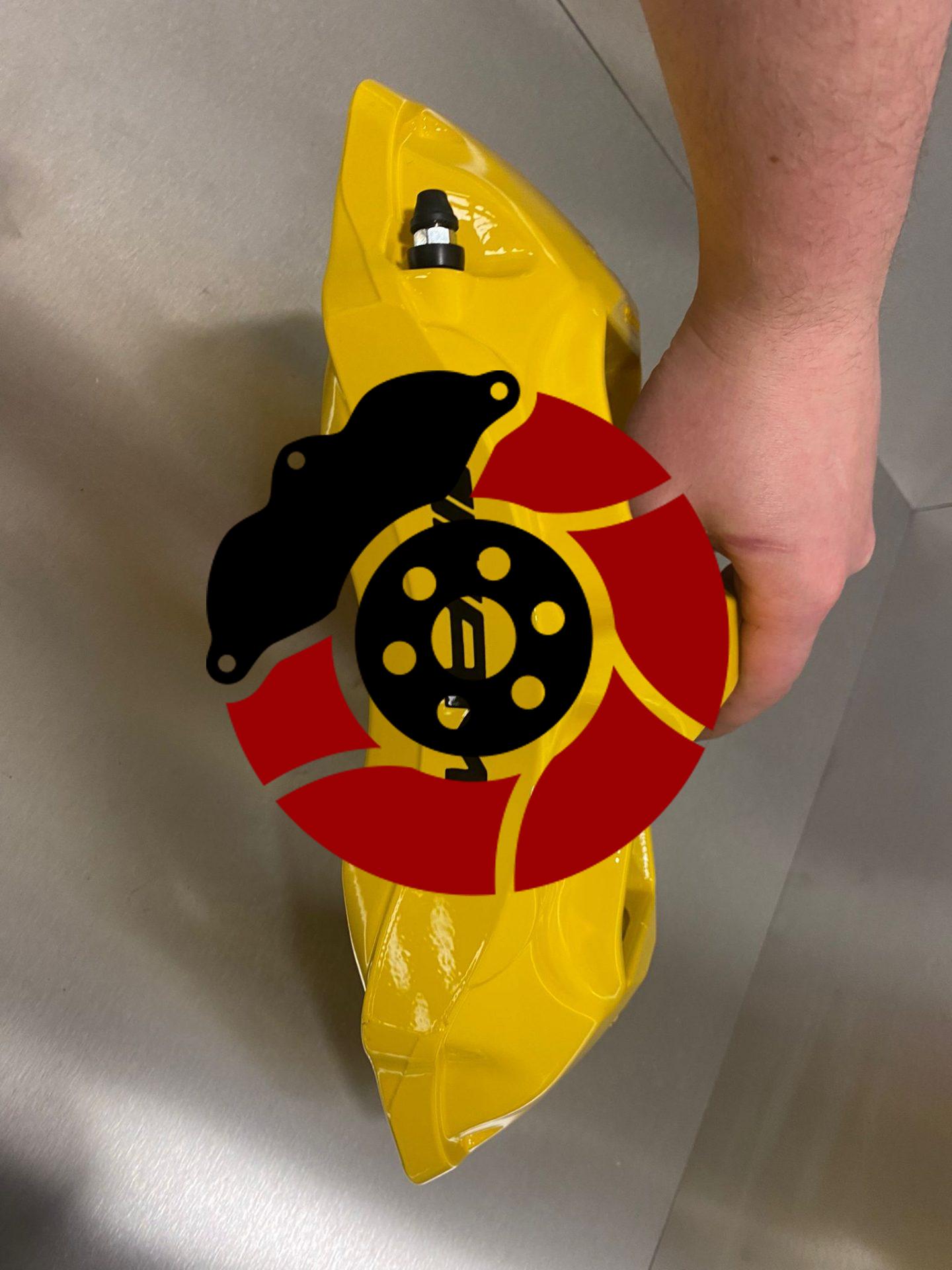 Mercedes Benz AMG Brake Calipers After 3